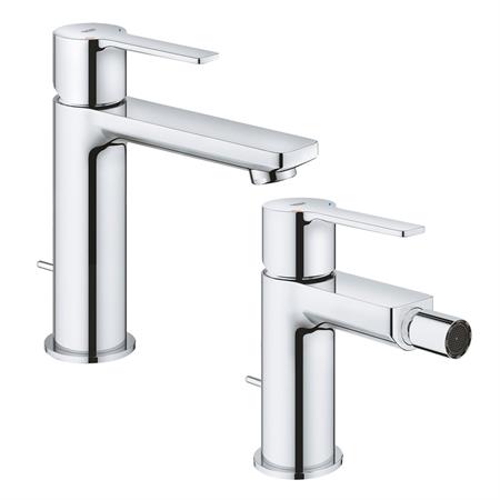 Set miscelatori grohe lineare lavabo e bidet taglia s cromato