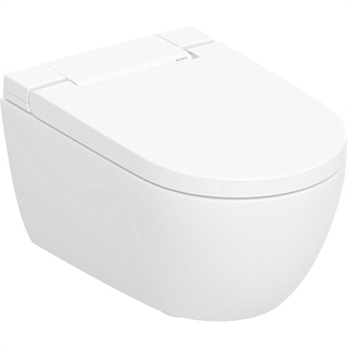 VASO BIDET GEBERIT AQUACLEAN ALBA 146.350.01.1 RIMFREE SOSPESO BIANCO LUCIDO