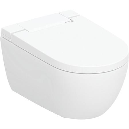 Vaso bidet geberit aquaclean alba 146.350.01.1 rimfree sospeso bianco lucido