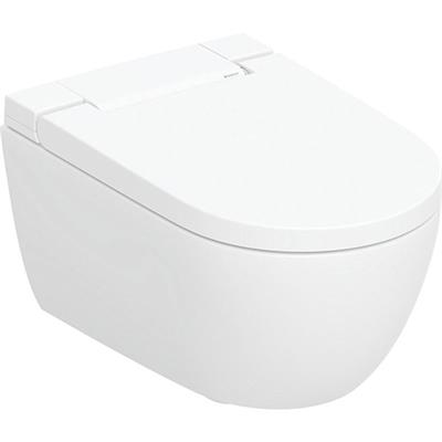 Vaso bidet geberit aquaclean alba 146.350.01.1 rimfree sospeso bianco lucido