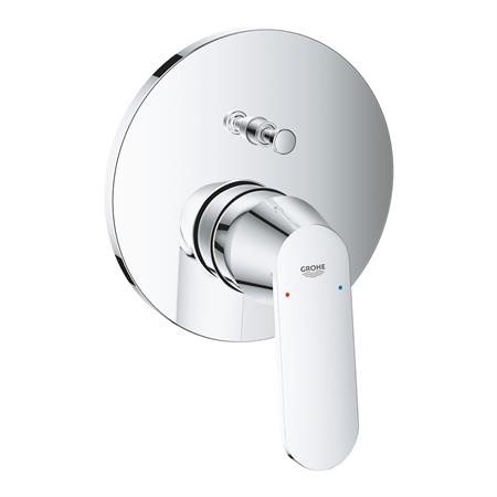 Miscelatore doccia grohe eurosmart 24045000 con deviatore a due vie cromato