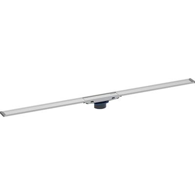 Canaletta doccia geberit cleanline20 a filo pavimento 30-130 cm acciaio inox spazzolato