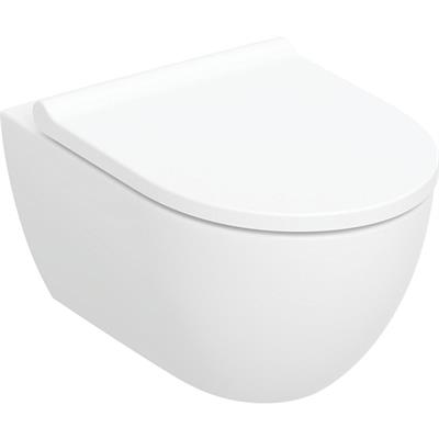 Vaso geberit acanto 502.774.00.1 rimfree sospeso con coprivaso soft-close