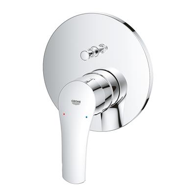 Miscelatore doccia grohe eurosmart 24043003 con deviatore a due vie cromato